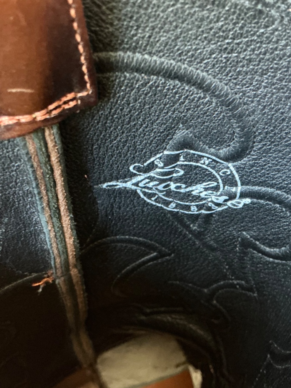Lucchese Men’s Caiman Belly Boots Sienna Brown Sz 10D M1635 - Picture 10 of 13
